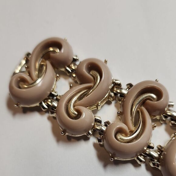 Thermoset Lucite Vintage Braceler Mid Century - Picture 7 of 8